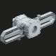 Kaiser 9940 Prefix Beton-Einbaudose 1x1 30/97 für Befestigung an der Armierung