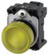 Siemens 3SU1152-6AA30-3AA0 Leuchtmelder 22mm rund gelb Linse glatt AC/DC 24V