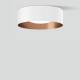BEGA Gantenbrink 51019.6K3 ceiling light for indoor use, samtweiß/copper-3000K