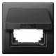 Merten 478014 protective cover IP44 anthracite glossy M-SMART