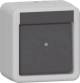 Gira 310630 Wippschalter Aus-Wechsel WG AP IP44 Grau