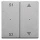 Merten MEG5227-0460 rockers for button module 2-fold (scene 1/2, arrows up/down) aluminium