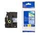 Label tape Brother 36 mm x 8 m blue/black TZE561