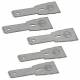 Hager L5806 set consists of 5, grounding lugs
