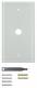 Berker 1391 glass cover 1-fold, clearly SYSTEM TS