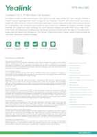 Datasheet for Yealink 1302032, EAN: 6938818318489