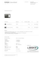Datenblatt zu Gira 1209005, EAN: 4010337053408