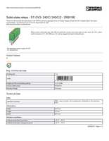 Datasheet for Phoenix Contact 2905190, EAN: 4017918079338