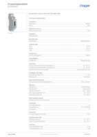 Datenblatt zu Hager ECM140D, EAN: 3250612231294