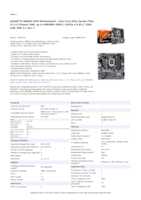 Datasheet for Gigabyte B860M D3W, EAN: 4719331880613