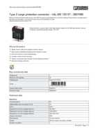 Datasheet for Phoenix Contact 2807586, EAN: 4017918075279