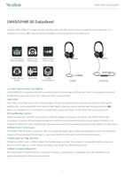 Datasheet for Yealink 1308254, EAN: 6938818325432