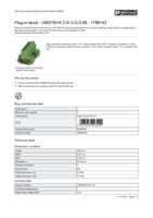 Datasheet for Phoenix Contact 1788143, EAN: 4017918043209
