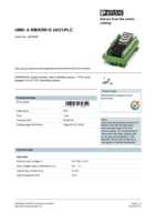 Datasheet for Phoenix Contact 2979485, EAN: 4017918130350