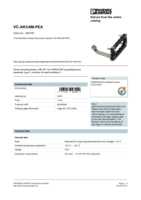 Datasheet for Phoenix Contact 1607787, EAN: 4017918948900