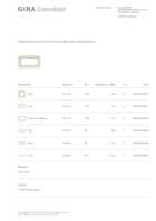 Datenblatt zu Gira 1002417, EAN: 4010337024569
