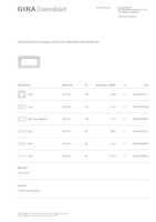 Datenblatt zu Gira 1002411, EAN: 4010337023821