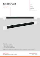 Datasheet for RACKMOUNT.IT AC-BP3-WHT, EAN: 8720297440397