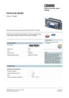 Datasheet for Phoenix Contact 1689695, EAN: 4017918929046