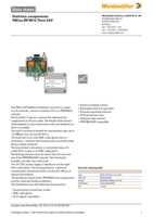 Datasheet for Weidmüller 8564330000, EAN: 4032248404681