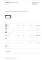 Datenblatt zu Gira 1002413, EAN: 4010337024071