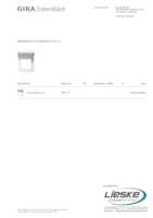 Datenblatt zu Gira 2658112, EAN: 4010337463689