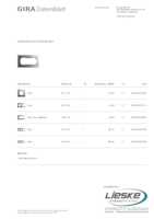 Datasheet for Gira 1002219, EAN: 4010337015802