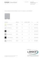 Datasheet for Gira 264526, EAN: 4010337014041
