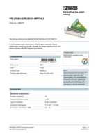 Datasheet for Phoenix Contact 1689776, EAN: 4017918914073