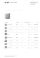 Datasheet for Gira 537503, EAN: 4010337051145