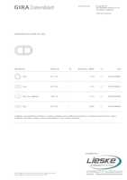 Datenblatt zu Gira 0212130, EAN: 4010337045618