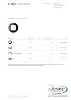 Datenblatt zu Gira 0211135, EAN: 4010337045656