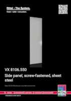 Datasheet for Rittal 8106550, EAN: 4028177993709