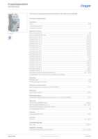 Datasheet for Hager ADH913QC, EAN: 3250611027713
