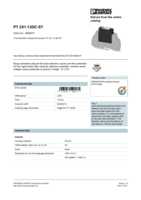 Datasheet for Phoenix Contact 2856074, EAN: 4017918599171