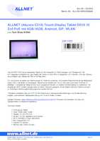 Datenblatt zu Allnet ALLDS10RK3288A9, EAN: 4038816098467