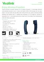 Datasheet for Yealink 1300005, EAN: 6938818306615