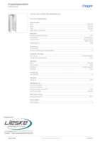Datasheet for Hager FP81TW2, EAN: 3250612667987