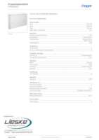 Datasheet for Hager FP55SW2, EAN: 3250612669301