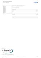 Datasheet for Hager MES-MP6022, EAN: 7611919062565