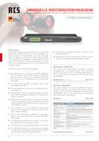Datenblatt zu RCS Audio-Systems PHM-802 C, EAN: 4250458235301