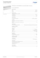 Datasheet for Hager BRA65170AB9016, EAN: 4012740003636