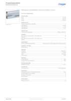 Datasheet for Hager BRA65210AELN, EAN: 4012740003599