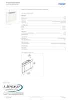 Datasheet for Hager GSETBLIND9016, EAN: 4012748562487