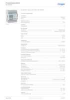 Datasheet for Hager ECA180T, EAN: 3250612230327