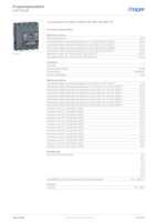 Datasheet for Hager HNT101JR, EAN: 3250613176730