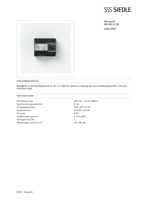 Datasheet for Siedle 200033585-00, EAN: 4015739335855
