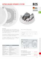Datasheet for RCS Audio-Systems RCA-220 C, EAN: 4250458282602