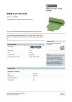 Datasheet for Phoenix Contact 1764264, EAN: 4017918031695