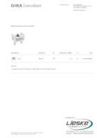 Datenblatt zu Gira 099900, EAN: 4010337999003